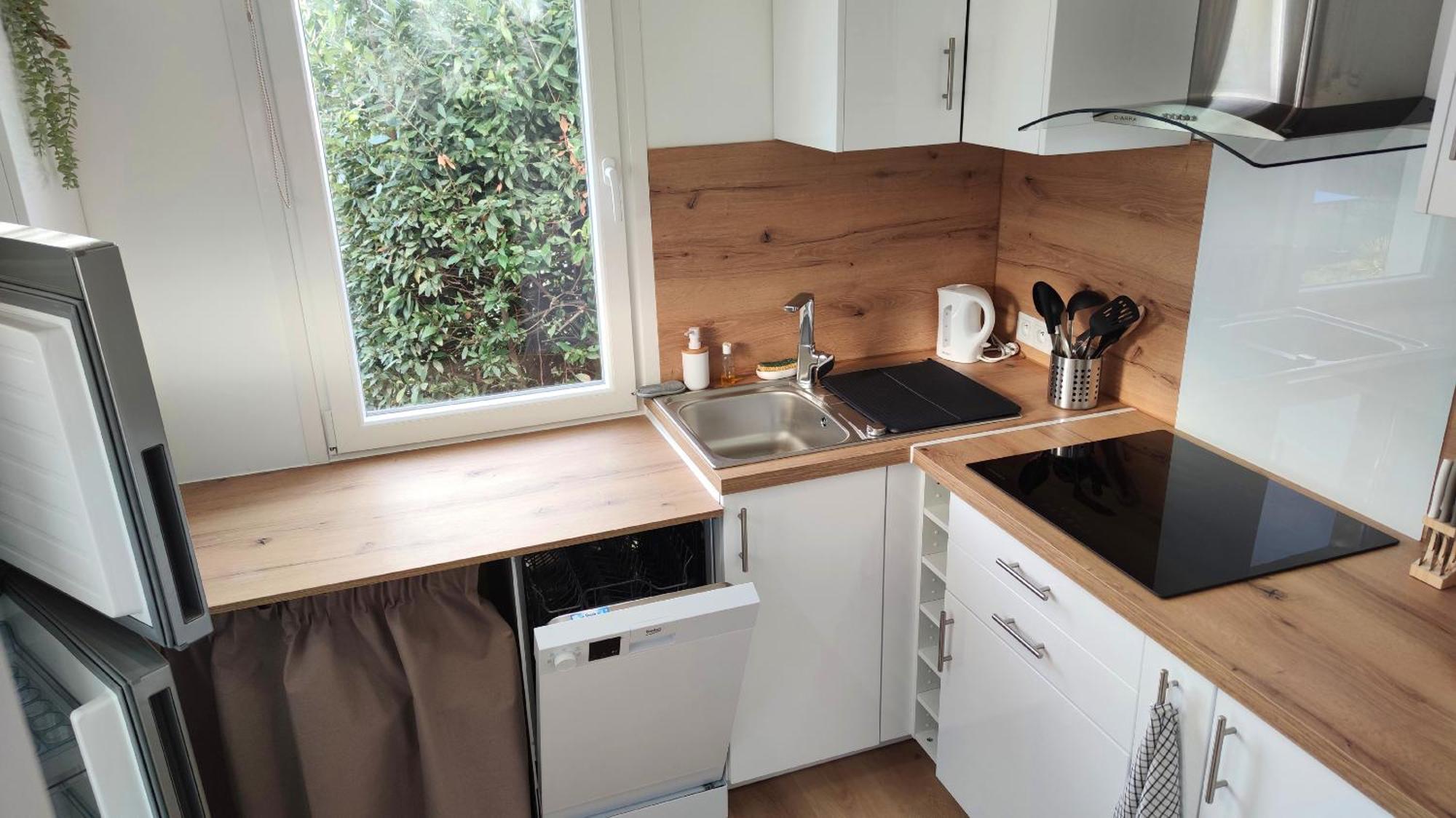 The Little Oak - Tiny House With Bed On Mezzanine & Terrace - From 1 To 4 P Disney, Paris & Cdg Pomponne 외부 사진