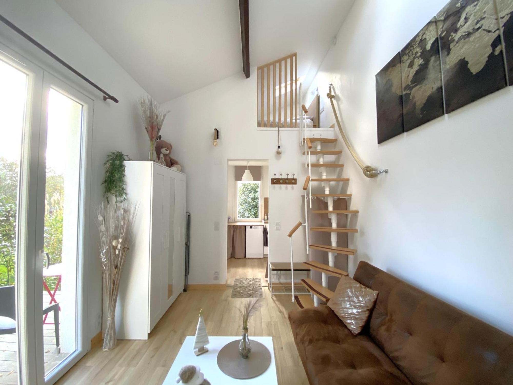 The Little Oak - Tiny House With Bed On Mezzanine & Terrace - From 1 To 4 P Disney, Paris & Cdg Pomponne 외부 사진