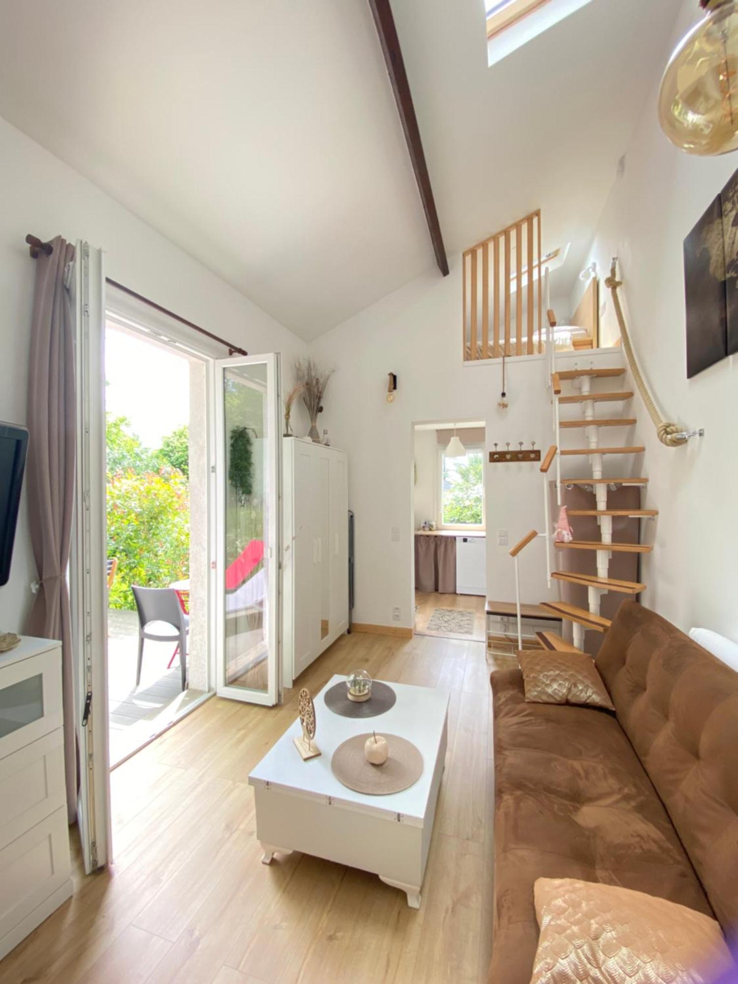 The Little Oak - Tiny House With Bed On Mezzanine & Terrace - From 1 To 4 P Disney, Paris & Cdg Pomponne 외부 사진